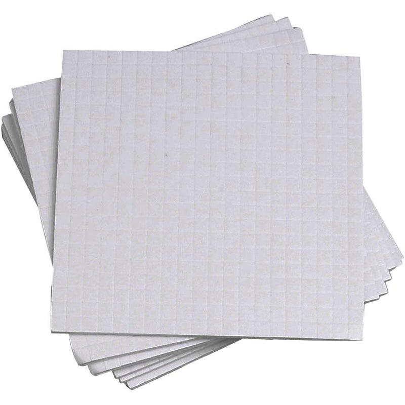 Almohadillas de espuma 3D, tamaño 5x5 mm, espesor 1 mm, 10x400 piezas 1 caja