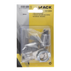 Mack 1013583 - Cerradura para armario 1 letra cromada 22mm | 5 piezas