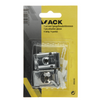Mack 1017030 - 1 juego de abrazaderas para soporte de espejo de 4 piezas | 5 piezas