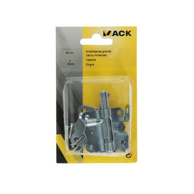 Mack 1013281 - 2 American latches galvanized a 40 - b 20 mm | 5 pieces