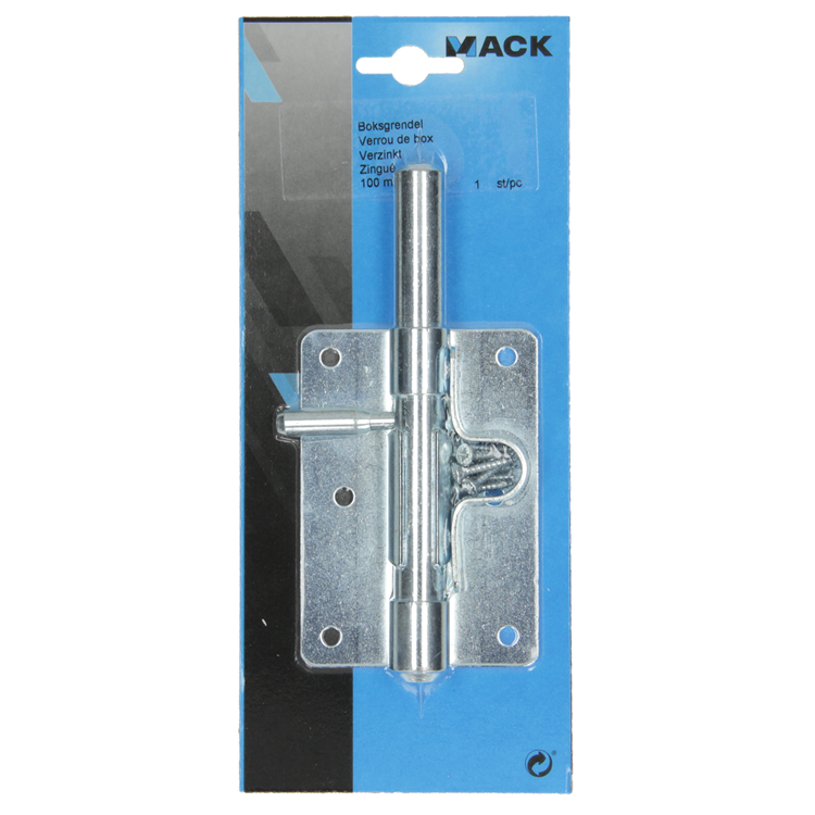 Mack 1013328 - 1 caja perno galvanizado 100mm | 5 piezas