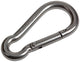 Mack 1008439 - 1 mosquetón + muelle 6 x 60mm acero inoxidable | 10 piezas