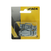 Mack 1013342 - 2 cerraduras de caja galvanizadas 49x22mm | 5 piezas