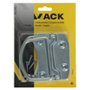 Mack 1013563 - 2 asas para caja galvanizadas 110mm | 5 piezas