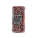 Mack 1014100 - packing rope jute red white 1mm approx. 90m | 10 pieces