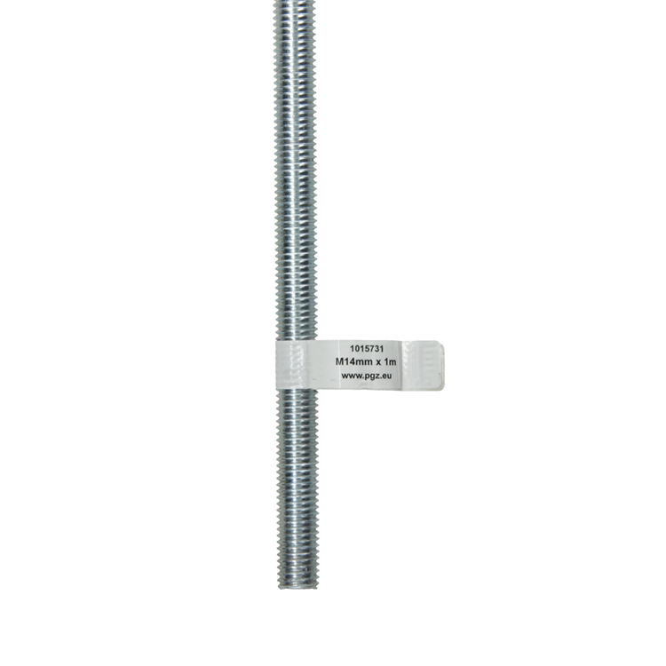 Mack 1015731 - varillas roscadas galvanizadas din 976 m14x1m | 10 piezas