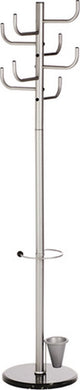 Perchero Alco 2802 - perchero - de pie - 38x188cm - metal - cromo