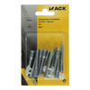 Mack 1013704 - 12 tornillos unita con tapa blanca m 6,3 x 40 mm | 10 piezas