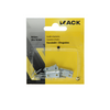 Mack 1013767 - 4 bisagras estrechas galvanizadas h 20 x w 16 mm | 5 piezas
