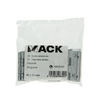 Mack 1013737 - 20 bisagras estrechas galvanizadas 40 x w 25mm | 5 piezas