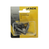 Mack 1013773 - 4 ganchos para silla acero inoxidable 30x30mm | 10 piezas