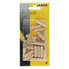 Mack 1013778 - 30 tacos de madera ø 8 mm | 5 piezas