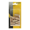 Mack 1013779 - 20 tacos de madera ø 10 mm | 5 piezas