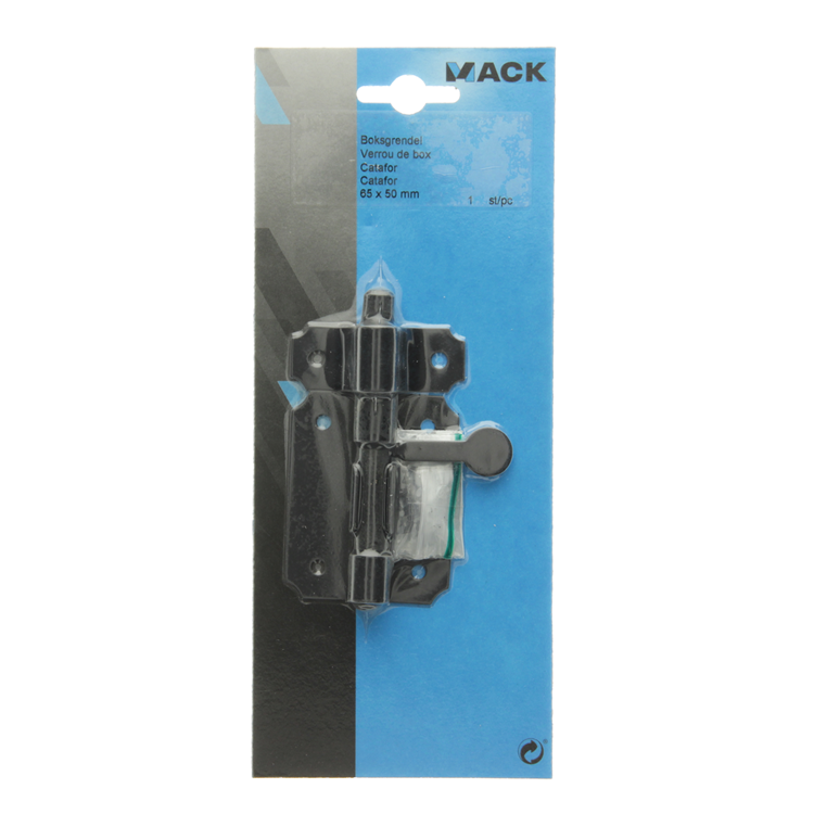 Mack 1013729 - 1 caja perno cataf negro. 65 mm | 5 piezas