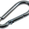 Mack 1008443 - 1 mosquetón + muelle 5 x 50mm galvanizado | 10 piezas