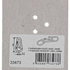 Mack 1008443 - 1 mosquetón + muelle 5 x 50mm galvanizado | 10 piezas