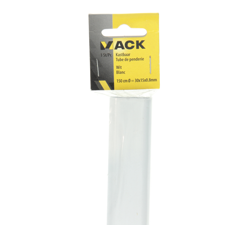 Mack 1014451 - armario blanco largo 150 cm alto 30 x ancho 15 x 0,8 mm | 5 piezas