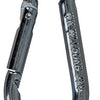 Mack 1008444 - 1 mosquetón + muelle 4 x 40mm galvanizado | 10 piezas