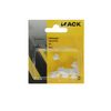 Mack 1014489 - 12 tapas blancas ø 6 mm | 5 piezas