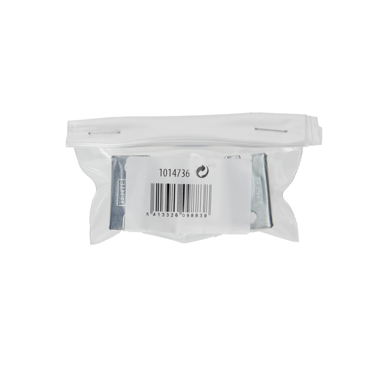 1014736 - 2 ruedas fijas plastico 13mm | 5 piezas