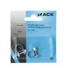 Mack 1011655 - 2 mini anillos tensores galvanizados 9x11mm | 10 piezas