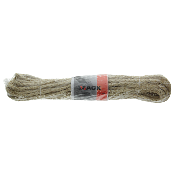 Mack 1014926 - sisal twisted strand 6mm approx. 20m | 5 pieces