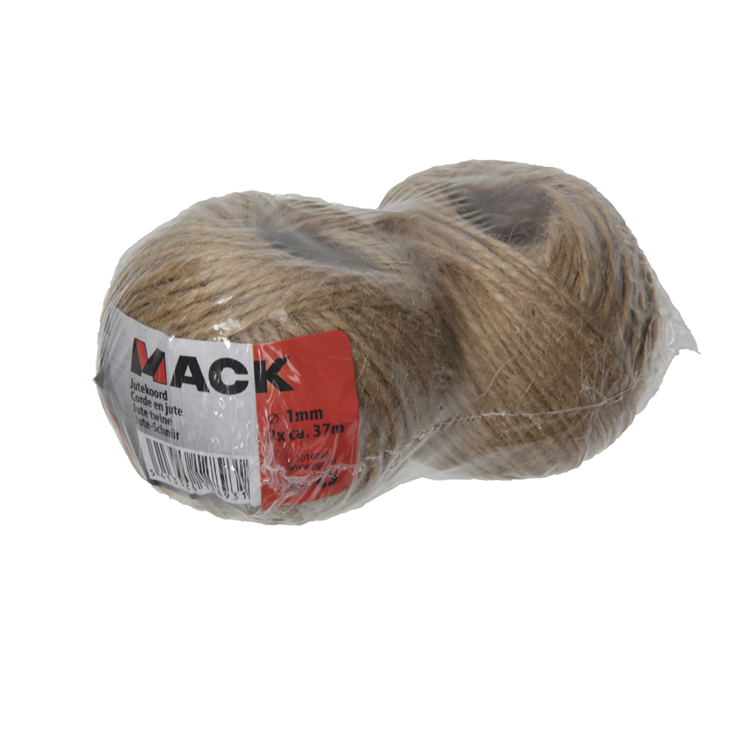 Mack 1014949 - florist's twine 1mm 2 x approx. 37.5m | 5 pieces