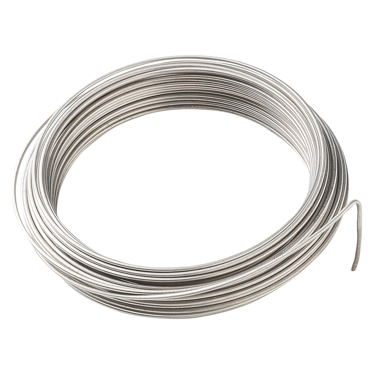 Mack 1015188 - Alambre para atar acero inoxidable hobby ø1mm - 9m | 6 piezas