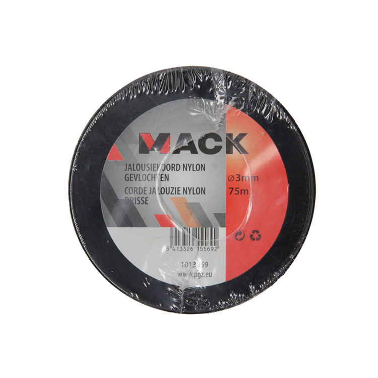 Mack 1013959 - blind cord nylon white bobbin 3mm 75m | 5 pieces