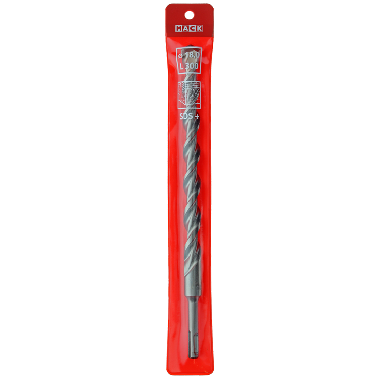 Mack 1018220 - trapano a percussione sd+ 18x300mm | 5 pezzi