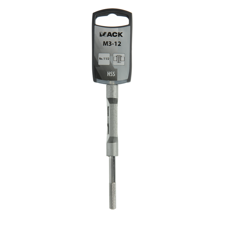 Mack 1018281 - llave para roscar macho ø m3-m12 | 3 piezas