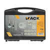 Mack 1018369 - juego de sierras perforadoras para electricista 14 piezas | 3 piezas