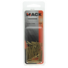 Mack 1017164 - clavo cabeza plana latón 20 gr1,6 x 25 mm | 10 piezas