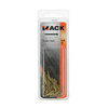 Mack 1017172 - clavo cabeza convexa latón 20 gr 1,8 x 18 mm | 10 piezas