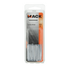 Mack 1017177 - clavo cabeza redonda acero endurecido 50 grados 2,0 x 40 mm | 10 piezas