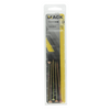 Mack 1017261 - tornillo para aglomerado con cabeza chapada en amarillo. 5 piezas 5,0 x 90 mm | 5 piezas