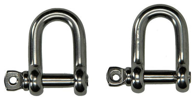 Mack 1008456 - 2 griffe dritte 6mm acciaio inox | 10 pezzi