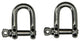 Mack 1008456 - 2 mordazas rectas 6mm acero inoxidable | 10 piezas