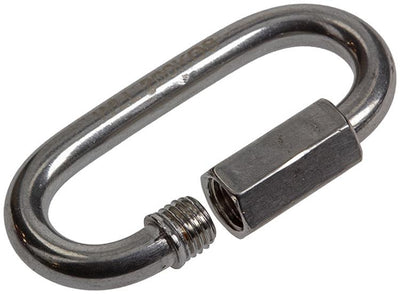 Mack 1008457 - 1 empty link + nut 6mm stainless steel | 10 pezzi