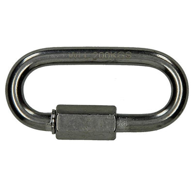 Mack 1008457 - 1 empty link + nut 6mm stainless steel | 10 pezzi