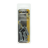 Mack 1017362 - tornillo para madera cabeza avellanada galvanizado 12 piezas 5,0 x 30 mm | 10 piezas