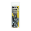 Mack 1017364 - tornillo para madera cabeza avellanada chapado 8 piezas 5,0 x 50 mm | 10 piezas