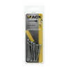 Mack 1017375 - tornillo para madera cabeza troncocónica acero galvanizado 10 piezas 4,0 x 40 mm | 10 piezas
