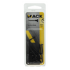 Mack 1017384 - tornillo para madera cabeza troncocónica galvanizado negro 15 piezas 3,5 x 20 mm | 10 piezas