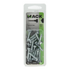 Mack 1017401 - perno roscado para madera acero galvanizado 15 piezas 6 x 25 mm | 10 piezas