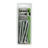 Mack 1017411 - perno roscado para madera acero galvanizado 6 piezas 7 x 70 mm | 5 piezas