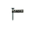 Mack 1017423 - perno rosca madera acero galvanizado 1 ud 10 x 60 mm | 10 piezas