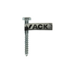 Mack 1017425 - perno rosca madera acero galvanizado 1 ud 10 x 80 mm | 10 piezas