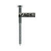 Mack 1017430 - perno rosca madera acero galvanizado 1 ud 12 x 140 mm | 10 piezas