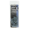 Mack 1017436 - tornillo autorroscante cabeza cilíndrica galv. 30 piezas 2,9 x 19 mm | 10 piezas